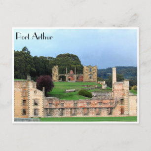 port arthur tasmania postcard