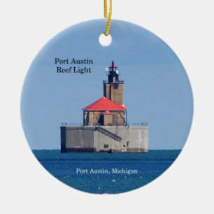 Port Austin Reef Light ornement