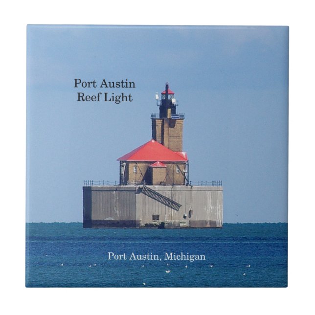 Port Austin Reef Light tile (Front)