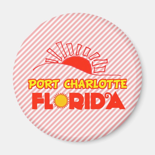 Port Charlotte, Florida Magnet (Front)