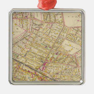 Port Chester, New York Metal Ornament