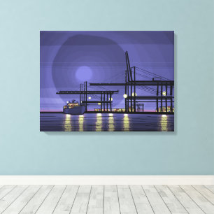 Port City Canvas Print