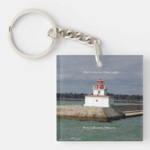 Port Colborne Lights acrylic key chain