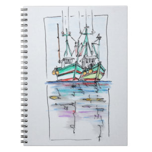 Port Concarneau   Brittany, France Notebook