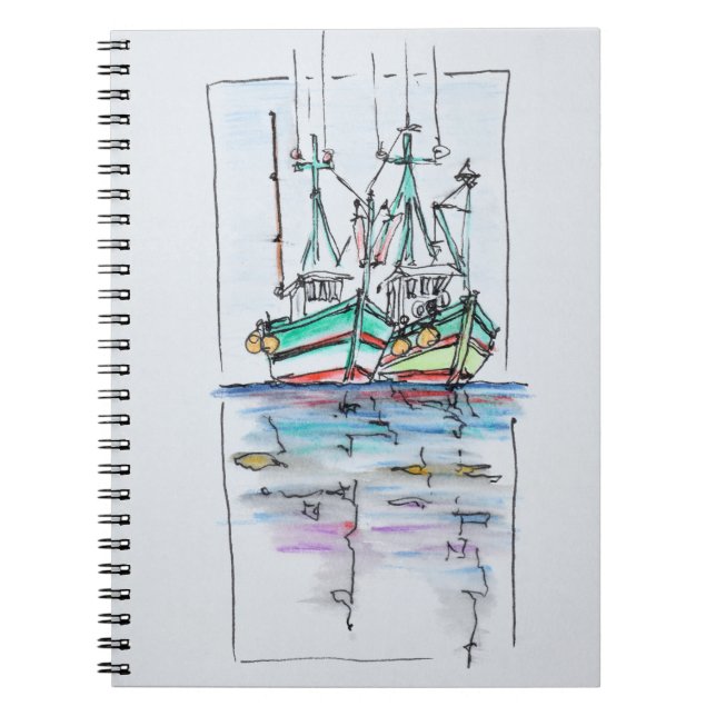 Port Concarneau | Brittany, France Notebook (Front)