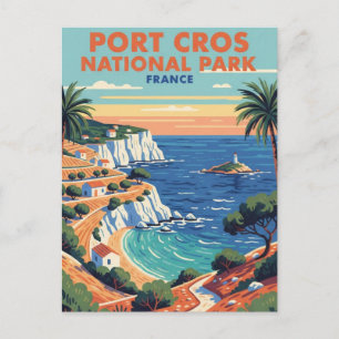 Port-Cros National Park France Travel Postcard