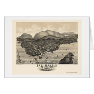 Port de barre, JE carte panoramique - 1886