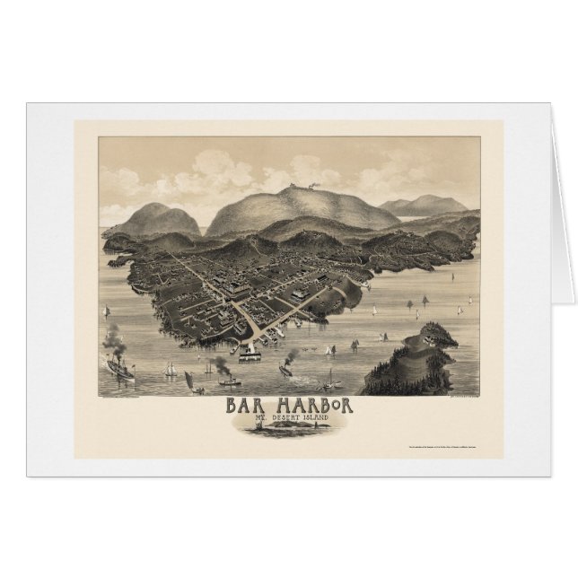 Port de barre, JE carte panoramique - 1886 (Devant horizontal)