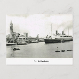 Port de Cherbourg Postcard