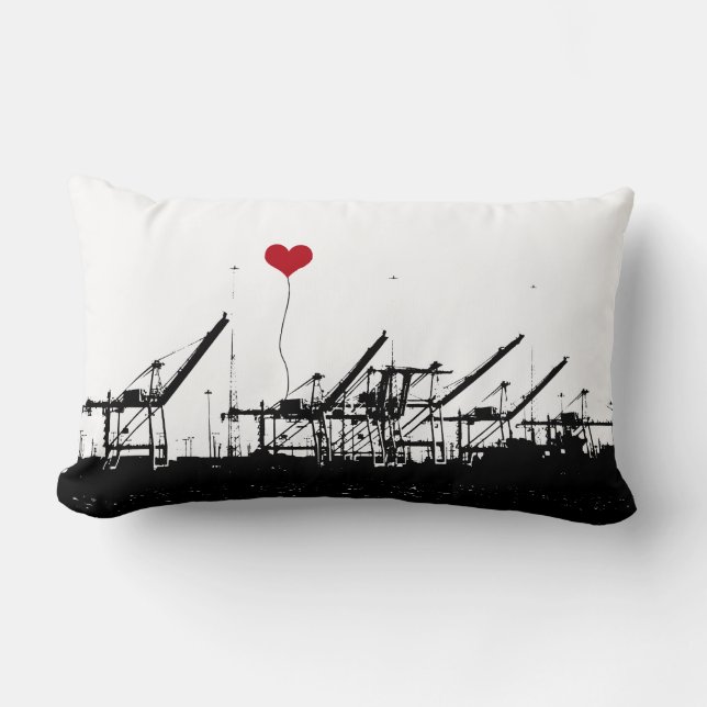 Port de coussin de grues d'expédition d'Oakland (Recto)