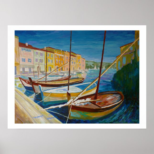 Port de Martigues Poster (Front)