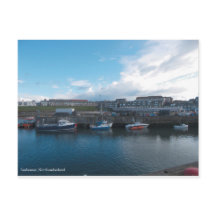 Port de Seahouses - carte postale