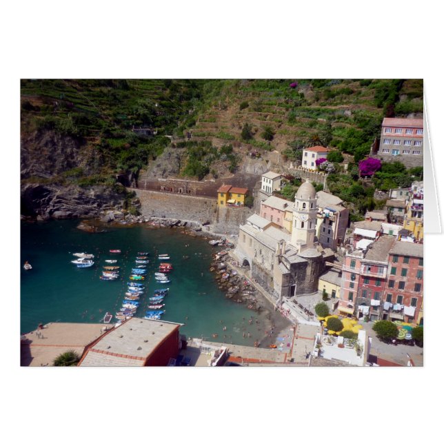 port de vernazza italie (Devant horizontal)