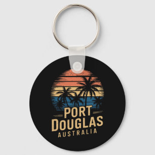 Port Douglas Australia Vacation Souvenirs Family C Keychain