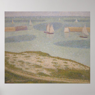 Port-en-Bessin Entrance to the Harbour Poster