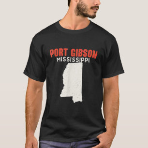 Port Gibson Mississippi USA State America Travel M T-Shirt