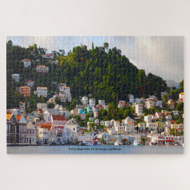 Port Grenade Caraïbes. Jigsaw Puzzle (Horizontal)