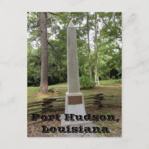 Port Hudson Battlefield Monument Postcard
