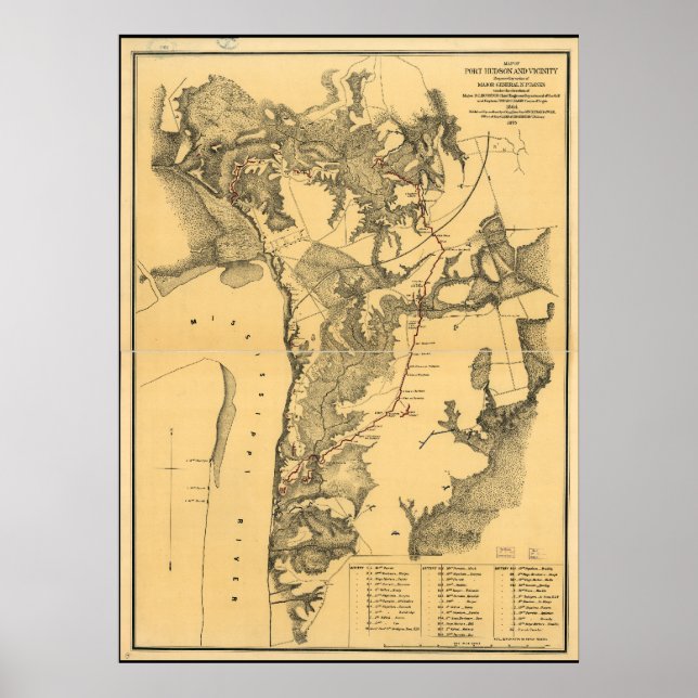 Port Hudson Poster (Front)