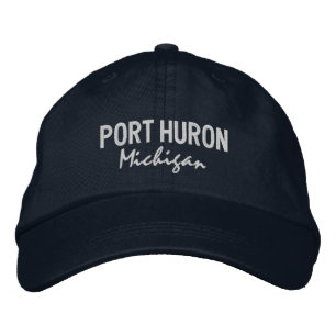 Port Huron Michigan Embroidered Baseball Hat
