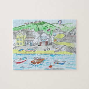 Port Isaac, Cornwall, Angleterre Jigsaw Puzzle