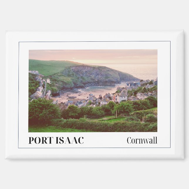 Port Isaac, Cornwall, England Magnet (Front)