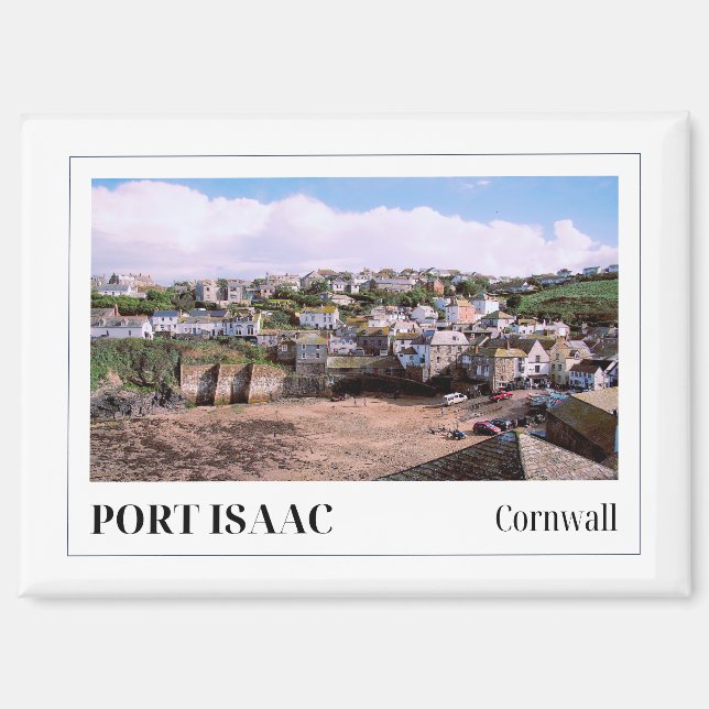 Port isaac, Cornwall, England Magnet (Front)