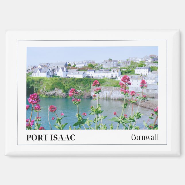 Port isaac, Cornwall, England Magnet (Front)