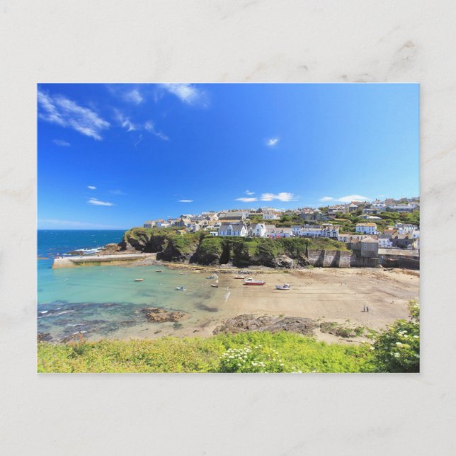 Port Isaac Postcard (Front)