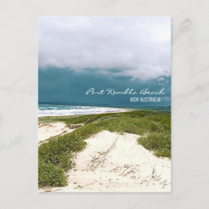Port Kembla Wollongong Beach NSW Postcard