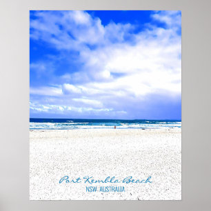 Port Kembla Wollongong beach NSW Poster