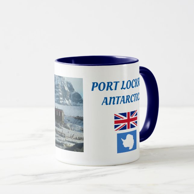 Port Lockroy, Antarctica Mug (Front Right)