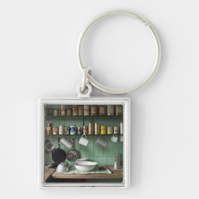 Port Lockroy base in antarctica Keychain (Front)