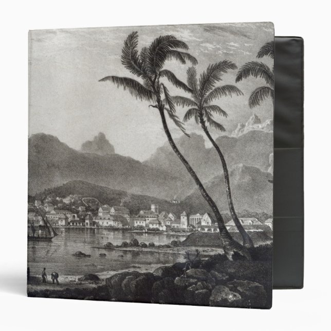 Port Louis 'Views in the Mauritius' by Binder (Front/Inside)