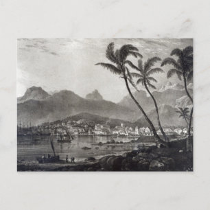 Port Louis 'Views in the Mauritius' by Postcard