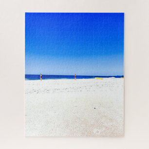 Port Macquarie beach scene Australia Jigsaw Puzzle