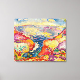 Port Miou Georges Braque Canvas Print