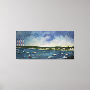 Port N.Y de Northport d'impression de toile