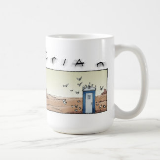 Port-o-john dusk coffee mug