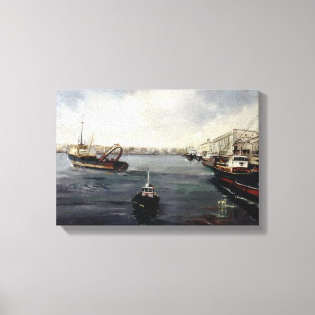 Port/O port/The port Canvas Print (Front)