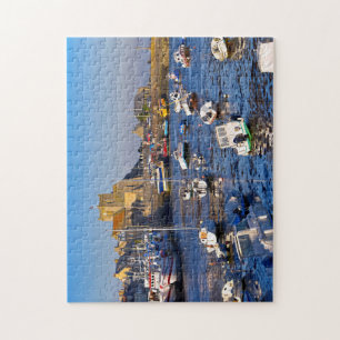 Port of Barfleur in France Jigsaw Puzzle