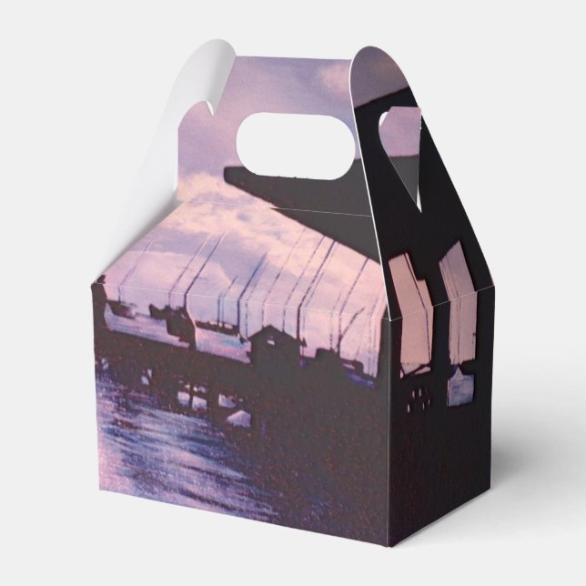 Port of DeFrance Favor Box (Front Side)