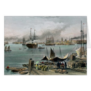 Port of New Orleans, engraved by D.G. Thompson