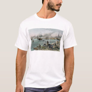 Port of New Orleans, engraved by D.G. Thompson T-Shirt