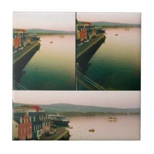 Port of Tobermory, Isle of Mull, Scotland Tile