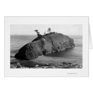 Port Orford, Oregon View of Battle Rock Coast