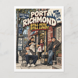 Port Richmond Still Here Postcard