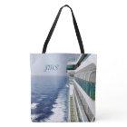 Port Side Balconies Monogrammed Nautical