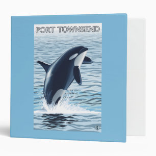 Port Townsend, WashingtonOrca Jumping Binder