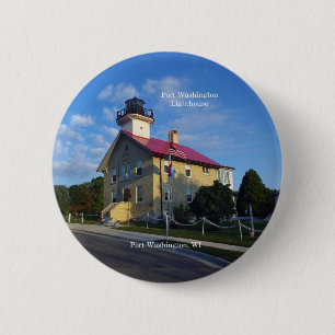 Port Washington Lighthouse button